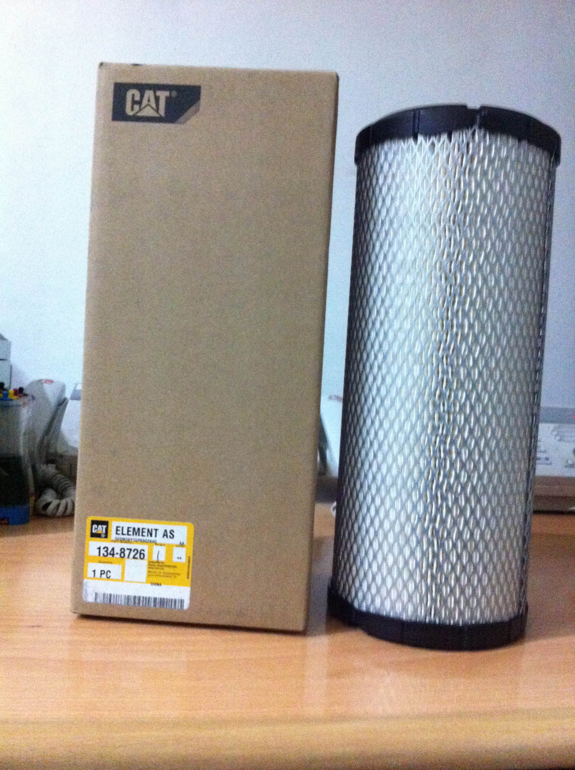 JUAL FILTER UDARA P/N 134-8726 GENUINE CATERPILLAR